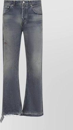 Enfants Riches Deprimes elvis texas flare denim trousers