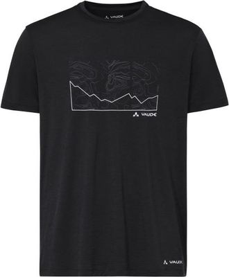 Vaude Tekoa Wool T-Shirt Merinoshirt f&uuml;r Herren | schwarz
