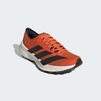 ADIDAS TERREX Trailrunningschuh ADIDAS TERREX AGRAVIC SPEED 2, Herren, Gr. 42,5, semi impact orange, core schwarz, lucid tangerine, Synthetik, Textil, Schuhe Trailr