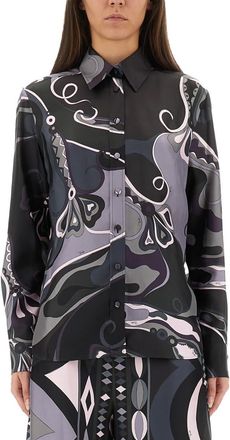 Pucci Orchid Print Shirt