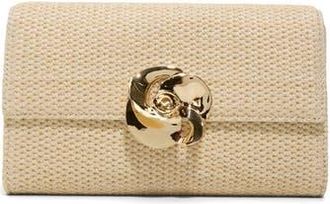 Ted Baker Kira Rose Crossbody Wallet in Bone at Nordstrom Rack