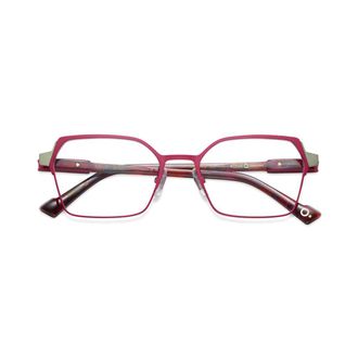 Etnia Barcelona Rania Geometric Cat-Eye Eyeglasses with Translucent Gradient