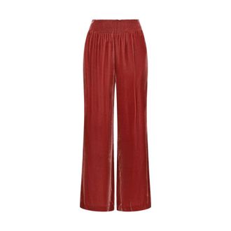 Maliparmi Pantaloni Velvet Flow - - Trousers - Donna - Rosso - L