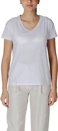 A|X Armani Exchange Xw 000531 Af 10359 T-Shirt - Dames - T-shirts - Wit - S - Katoen - Tops