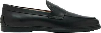 Tod's Penny-slot Loafers - male - Tods - Loafers - Black - 6 1/2 UK - Shoes