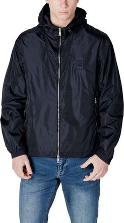 A|X Armani Exchange Mens Lightweight Hooded Jacket - Navy Nylon - Size EU 44 (Mens)