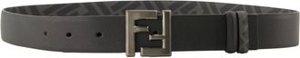 Fendi Belts, male, Black, Size: 85 CM FF Squared Belt