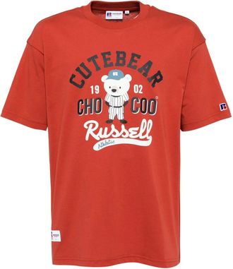 Chocoolate x Russell Athletric t-shirt - men - Cotton - M - Red