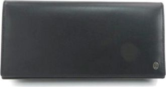 Cartier Pre-owned Wallets, male, Black, Size: ONE SIZE Pre-owned Long wallet (bi-fold)