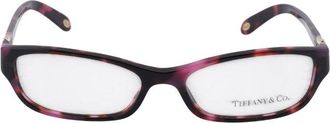 Tiffany & Co. Rectangle Full Rim Eyeglasses - Brown