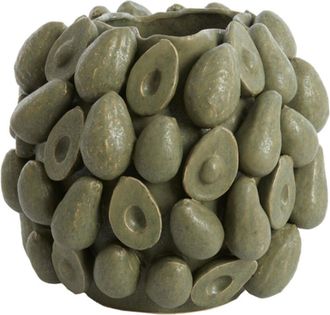 Light & Living Light&living - Vaso Avocado Cer&aacute;mica Verde Olivo - 36x35,5x31,5