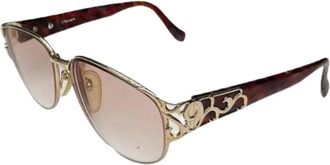 Saint Laurent Pre-owned Accessories, female, Multicolor, Size: ONE SIZE Pre-owned Metal Sunglasses