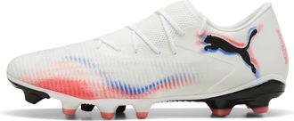 Puma Scarpe da calcio dal profilo basso FUTURE 8 MATCH FG/AG unisex, Scarpe, Bianco, 40.5
