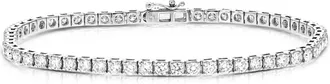 Vir Jewels 5 cttw Lab Grown Diamond Tennis Bracelet in 14K Gold 7 Inch For Women