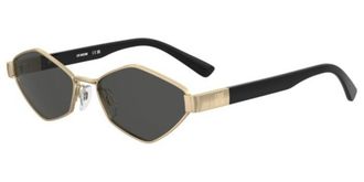 Love Moschino MOL101/S 000/IR Womens Sunglasses Gold Size 57