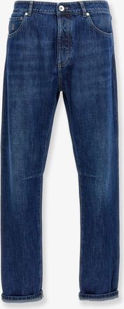 Brunello Cucinelli Jeans Leisure Fit in cotone - BRUNELLO CUCINELLI - gender_Man