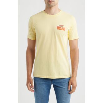 Dark Seas West Coast Water Decal Cotton Graphic T-Shirt in Butter at Nordstrom, Size Xx-Large