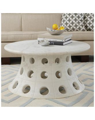 Global Views Taper Circle Cocktail Table