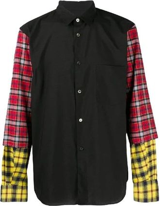 Comme Des Gar&ccedil;ons Cotton Pattern Mens Shirt