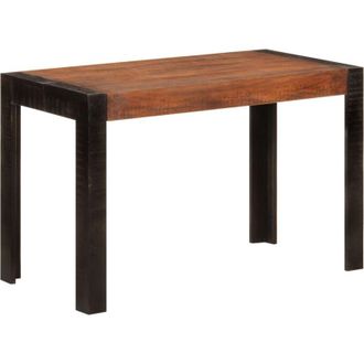 vidaXL Tavolo da Pranzo ambra 120x60x76 cm in Legno Massello di Mango - Vidaxl