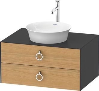 Duravit Tulip Blanco, Mueble De Ba&ntilde;o Colgado En La Pared, Ancho - Duravit