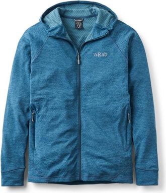 RAB Nexus Hoody Fleecejacke f&uuml;r Herren | blau
