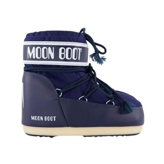Moon Boot Icon Low Nylon - - Shoes - Donna - Blu - 39 EU