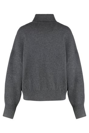Isabel Marant Womens Nasha Wool And Cotton Sweater Gray