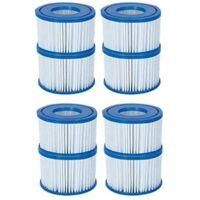 OEM Cartucho De Filtro Lay-z-spa (vi) En Paquete De 4, Compatible Con Todos Los Modelos De Spa Lay-z-spa