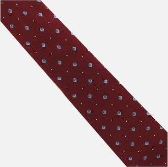 Dunhill Mens Dunhill Tie - Red - Size: ONE size