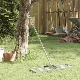 vidaXL Livellatore Da Giardino Manuale 75 X 25 X 200 Cm - Vidaxl