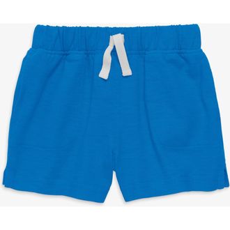 primary Baby Play Short In Solid in Blueberry at Nordstrom, Size 18-24M