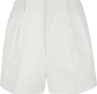 Fabiana Filippi Short Shorts - Dames - Bermuda - Wit - 2XS - Katoen - Korte Broeken