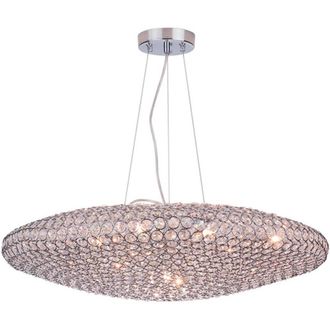 Netlighting Treasure Pendant Ceiling Light Chrome in Silver