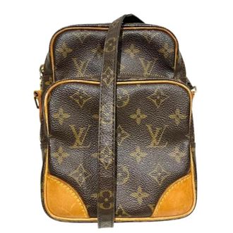 Louis Vuitton Pre-owned Cross Body Bags, female, Brown, Size: ONE SIZE Pre-owned Amazon Monogram Shoulder Bag