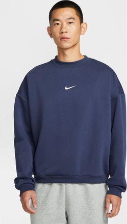 Nike Standard Issue Therma-FIT Brushed Crew Midnight Navy IR0107-410