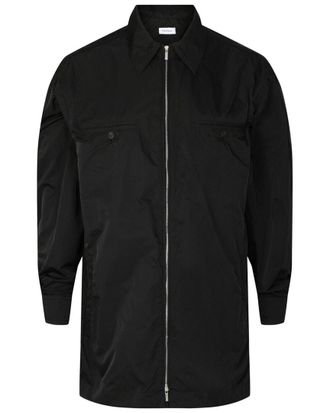 Ferragamo Zip-Up Windbreaker With Removable Hood