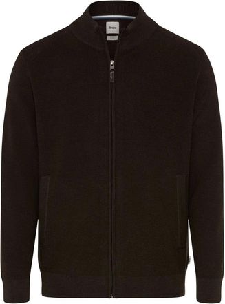 Brax Cardigan Style John - - Knitwear - Uomo - Marrone - 4XL