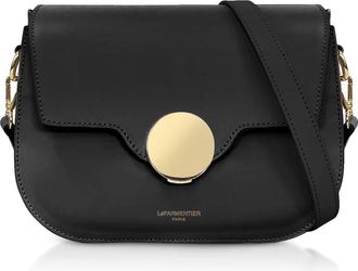 Le Parmentier Handbags - Dames - Schoudertassen - Zwart - ONE Size - Leer - Tassen