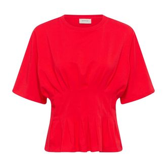 Gestuz GZinez T-shirt - - Tops - Donna - Rosso - L