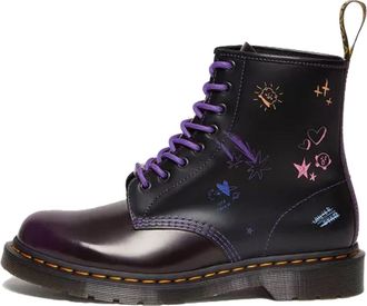 Dr. Martens x BT21 1460 Leather Boots Purple 30069511