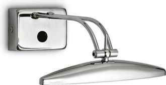 Ideal Lux Ideal Lux Mirror-20 - 2 Light Indoor Mirror Wall Light Chrome, G9