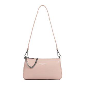 Lancaster Shoulder Bags, female, Pink, Size: ONE SIZE Sac trotteur Zipp&eacute;e Suave Even