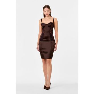 Nicholas Dayane Skirt in Espresso at Nordstrom, Size 12