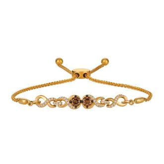 Le Vian Ladies Bolo Chain Bracelets set in 14K Honey Gold ZUNR 40