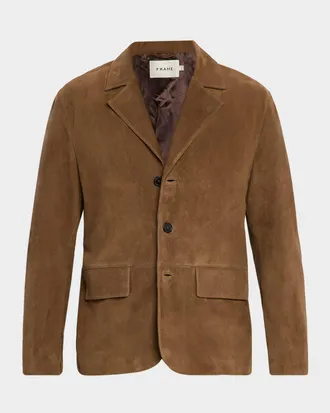 Frame Denim Men & apos;s Suede Blazer