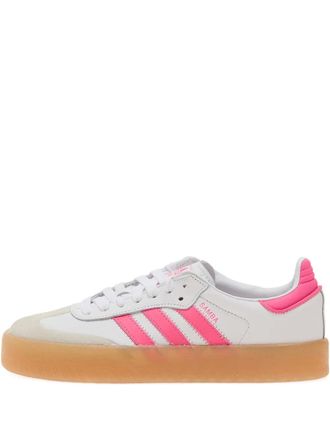 adidas Sneakers Sambae con dettaglio a 3 righe - Bianco