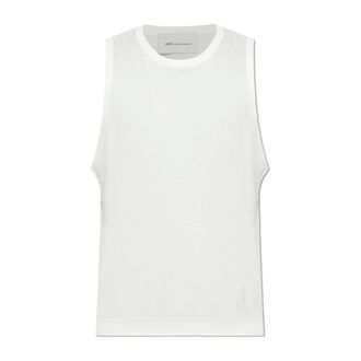 Ami Sleeveless Tops, male, White, Size: 2XL Sleeveless T-shirt