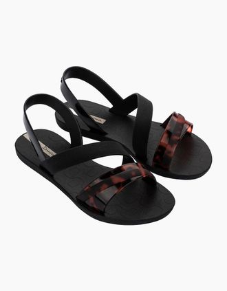 Ipanema Womens Ipanema Womens Vibrant Fem Sandals - Black - Size: 6
