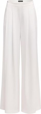 HUGO BOSS Womens Trousers in White - Size 16 UK